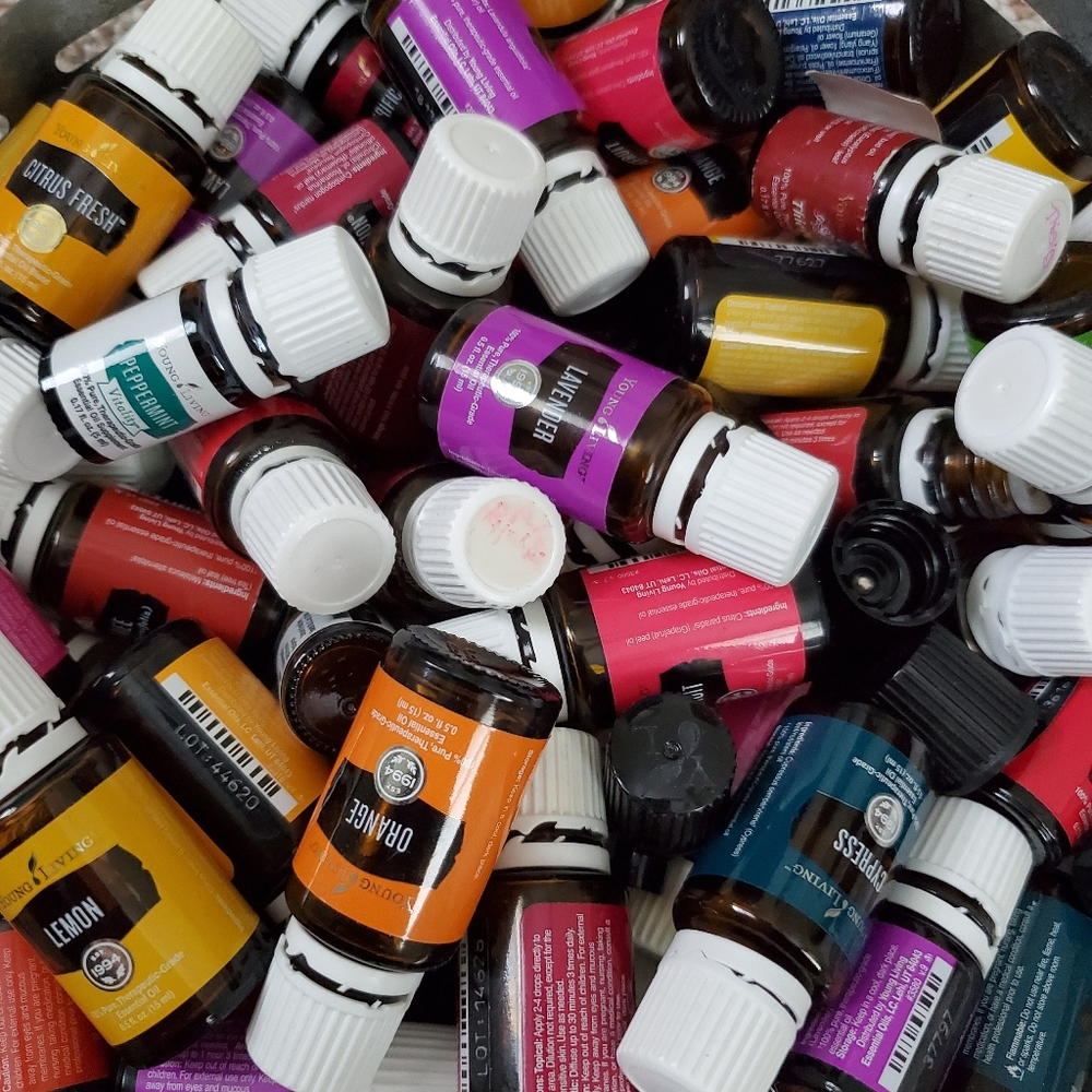 Empty Essential Oil Bottles